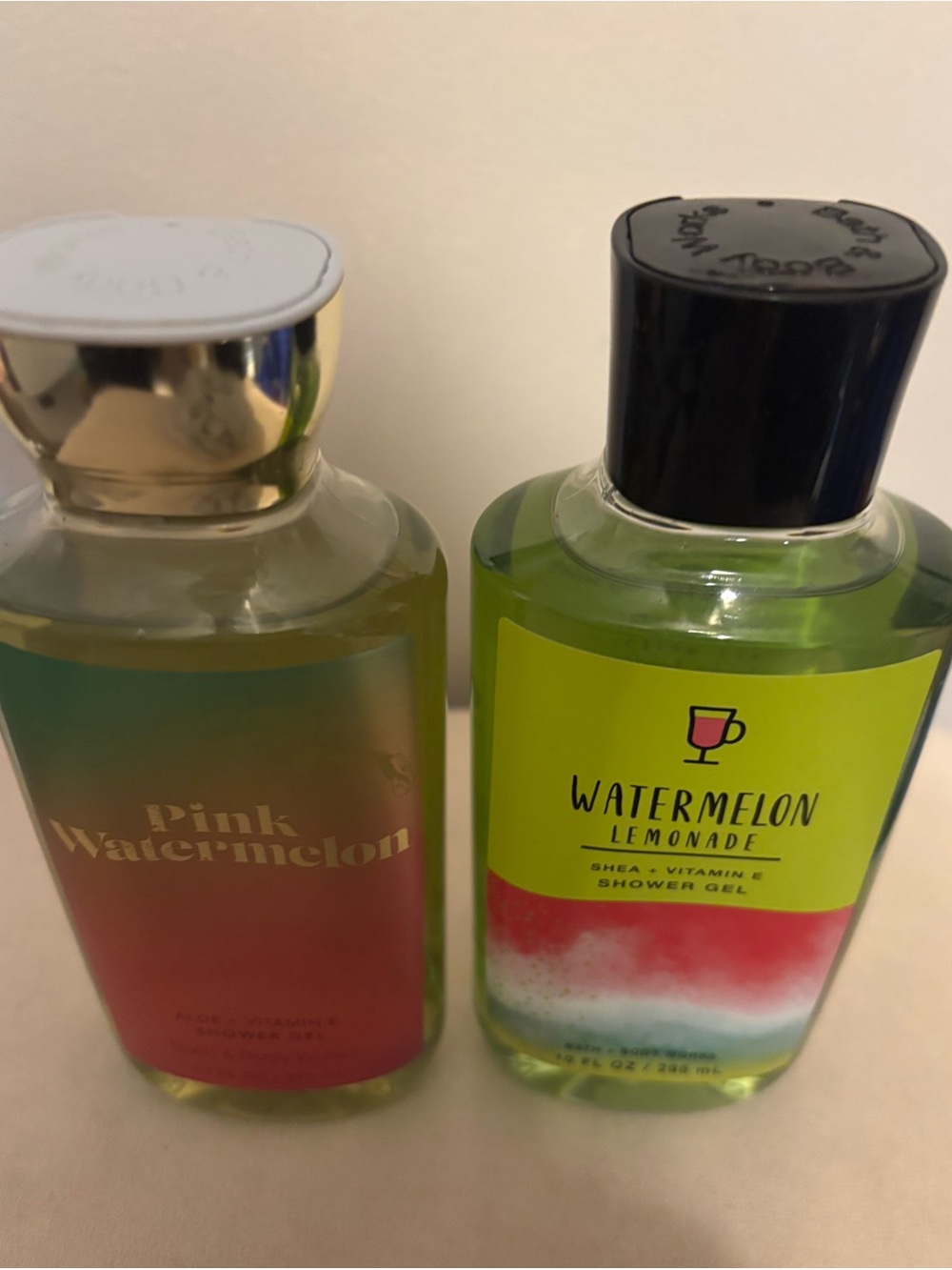 Bath & Body Works Watermelon Lemonade & Pink Watermelon Shower Gel